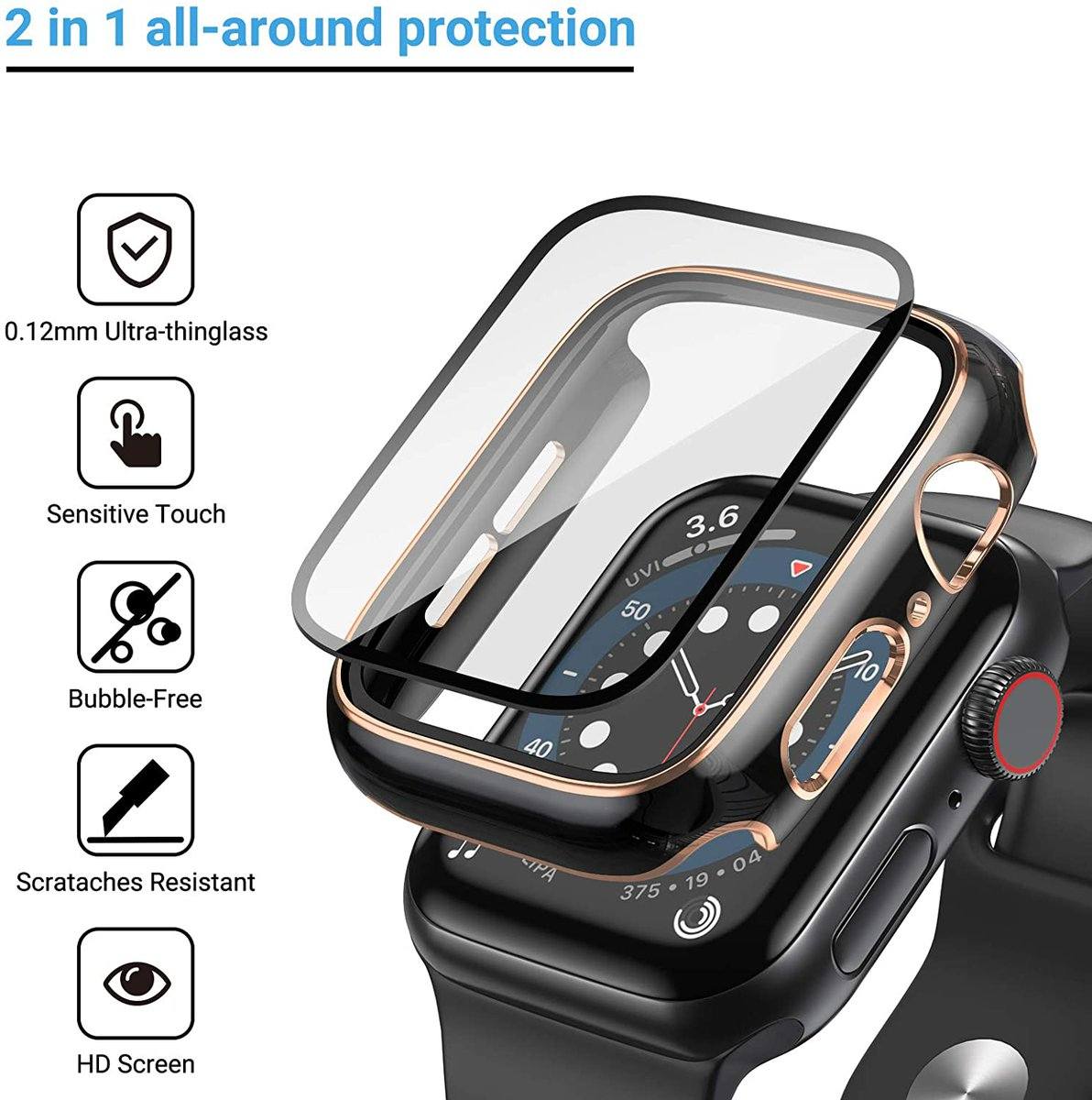 Tempered Glass Cover For Apple Watch - Premium Apple Watch Accessories from Dressmycell.com - Just $15.00! Shop now at Dressmycell.com Tempered Glass Cover For Apple Watch - Premium Apple Watch Accessories from Dressmycell.com - Just $15.00! Shop now at Dressmycell.com